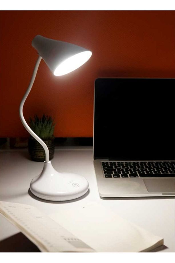 Şarjlı LED Masa Lambası, Ayarlanabilir Dokunmatik Işık, Dekoratif Çalışma Lambası - 4