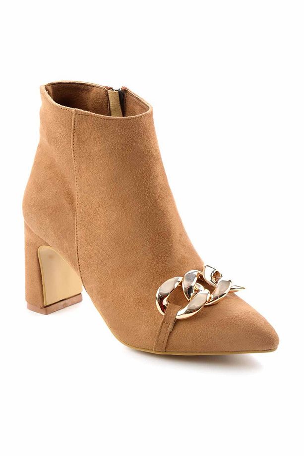 Taba Süet Kadın Bot & Bootie K02990101602 - 3