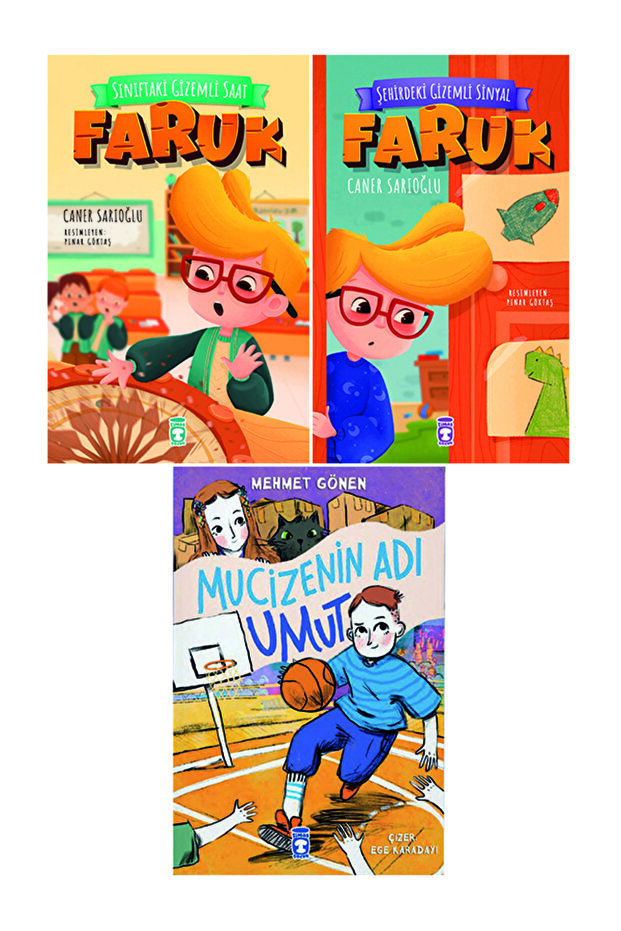 2. 3. Classroom Reading Set 3 Books Mucizenin Adı Umut-Faruk the Secret in Class Şehirdeki Gizemli Sinyal-Faruk