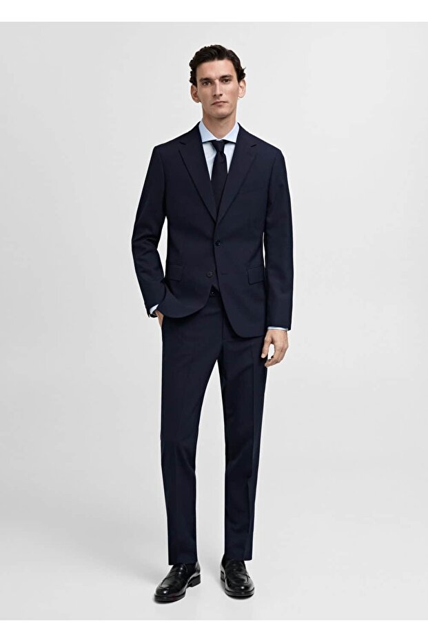 Slim fit pamuklu poplin gömlek - 2