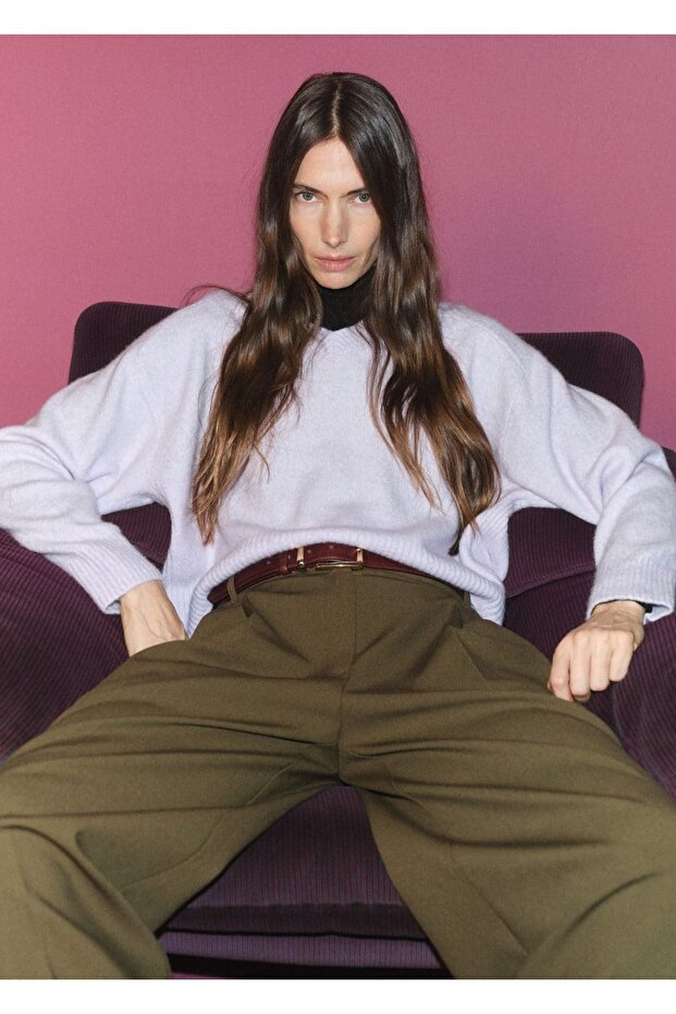 Pensli Düz Kesim Pantolon - 7