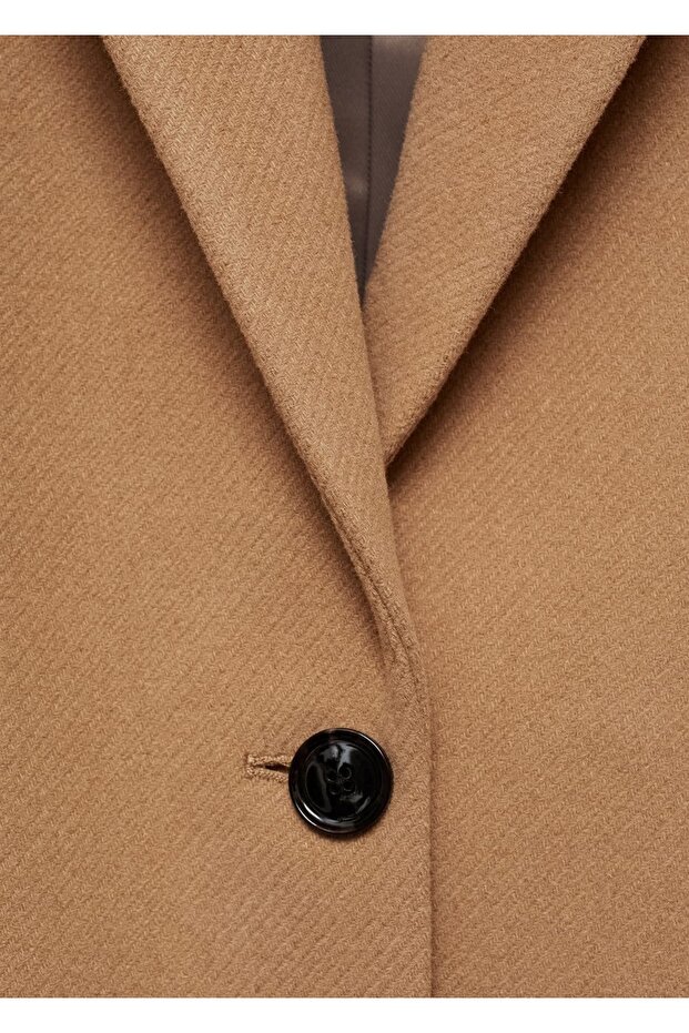 Tailored Wool Coat - 5