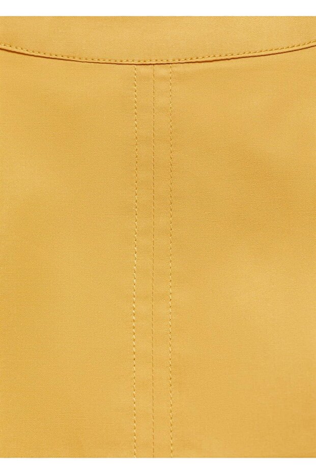 Pamuklu cropped bluz - 6