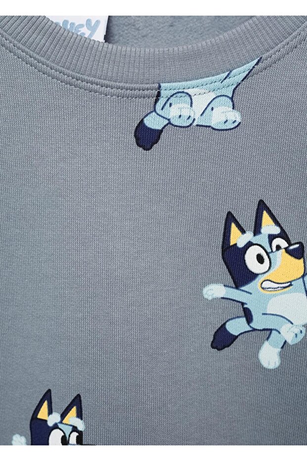 Bluey desenli sweatshirt - 3