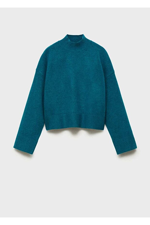 Strickpullover mit Perkins-Kragen - 3