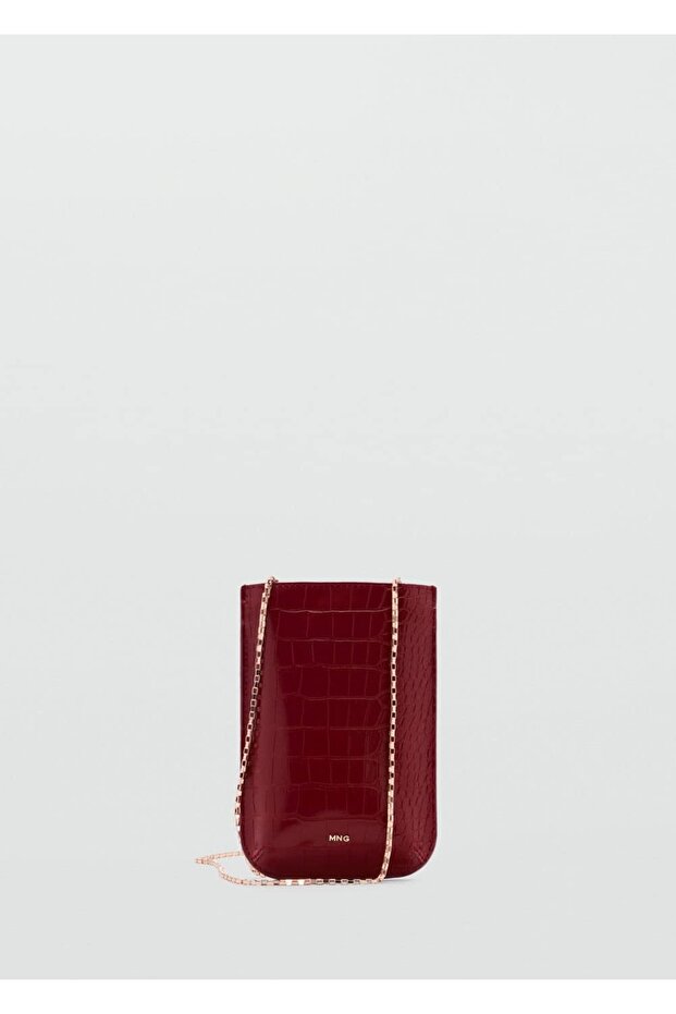 Timsah derisi görünümlü cep telefonu kılıfı - 2