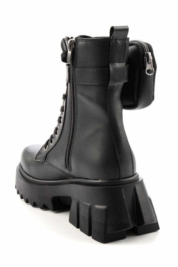 Siyah Kadın Bot & Bootie K02687011009 - 4