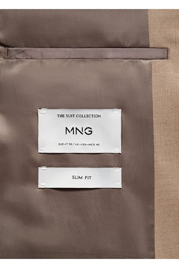 Dar kesim blazer ceket - 7