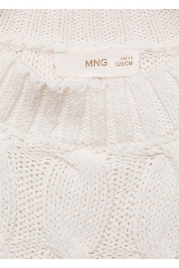 Pullover mit Strickdetail - 6