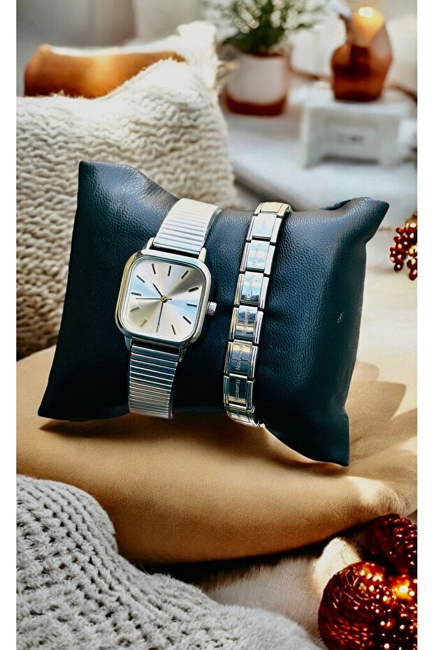 İtalyan Charm Bileklik + Kol Saati - 3