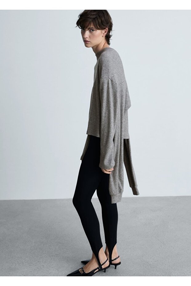 Sweatshirt mit dekorativen Ärmeln - 5