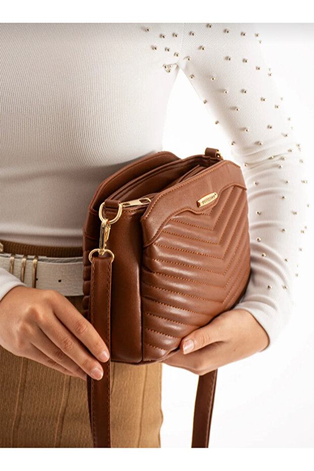 Geantă de umăr sanmorris cu 3 compartimente - 3