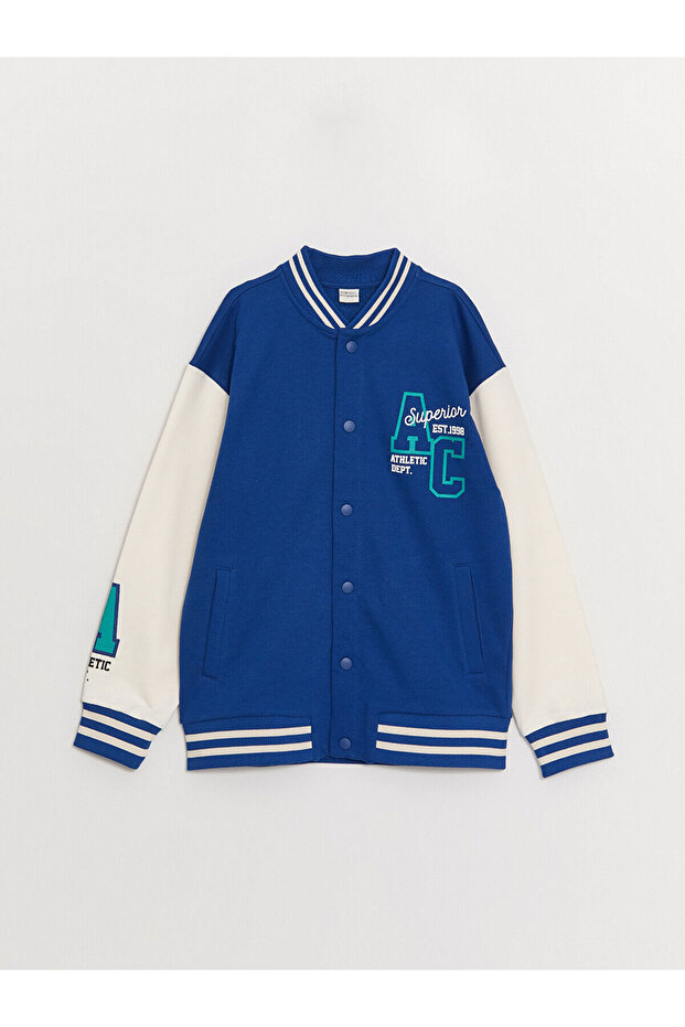 Lcwk Baskılı Erkek Çocuk Kolej Ceket - 1