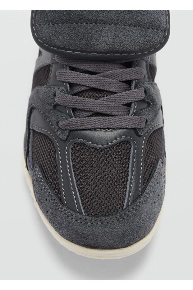 Sneakers mit Ledereinsatz - 5