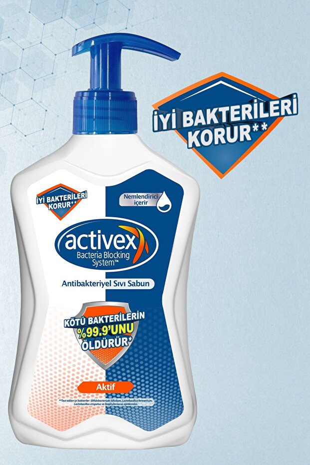 Sıvı Sabun Aktif 3 x 500 ML - 3