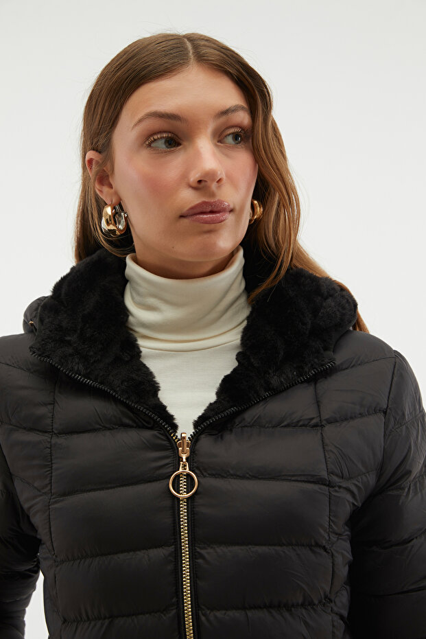 ÇİFT TARAFLI KAPÜŞONLU ŞİŞME MONT - 5