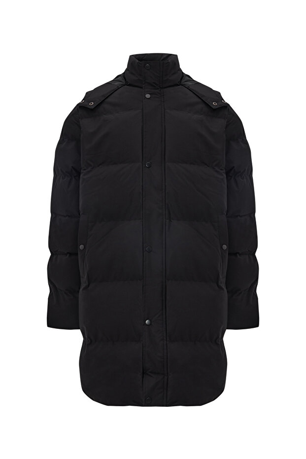 KAPÜŞONLU KALIN MONT - 5