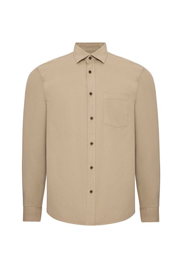 REGULAR FIT UZUN KOLLU GÖMLEK - 4