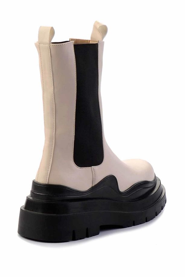 Bej Kadın Bot & Bootie K02638050009 - 5