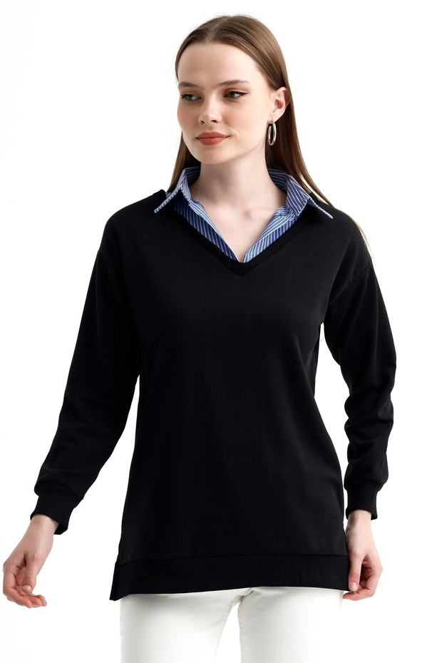 قميص طية صدر السترة 2 حبل SWEAT