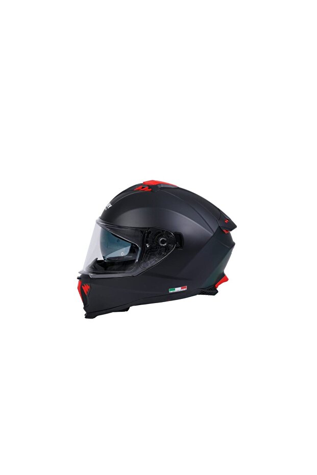 SW 865 SOLID Matt Black Kask - 1