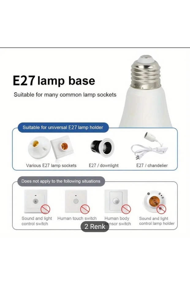 HAREKET SENSÖRÜ LED AMPUL 15W - 7