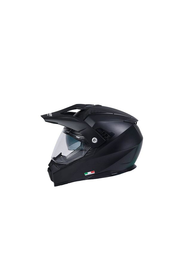 SW X60 Solid Matt Black Cross Kask - 2