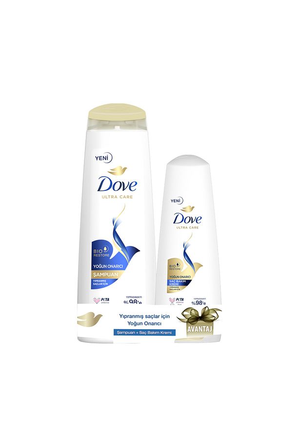 Yoğun Onarıcı Şampuan 400 Ml+Saç Kremi 200 Ml - 1