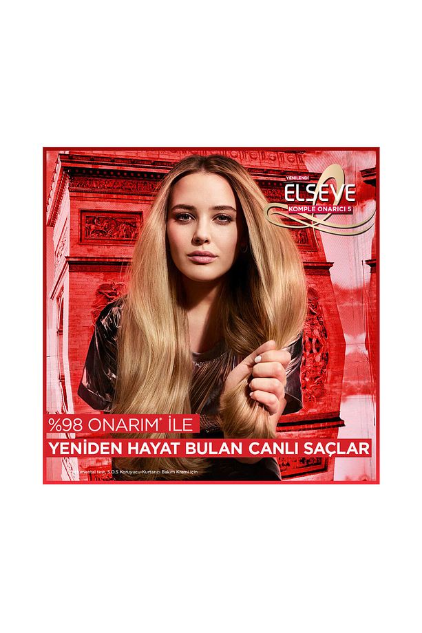 L'Oréal Paris Elseve Komple Onarıcı 5 Yapılandırıcı Bakım Şampuanı 360 Ml - 4