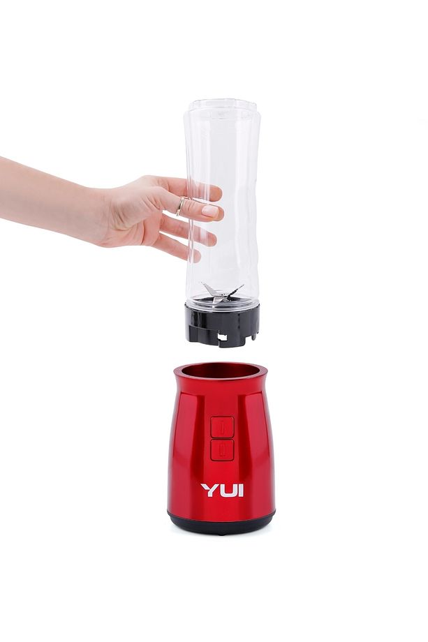 M19 500w Kişisel Smoothie Blender Kırmızı 1 Adet Yedek Şişe - 5