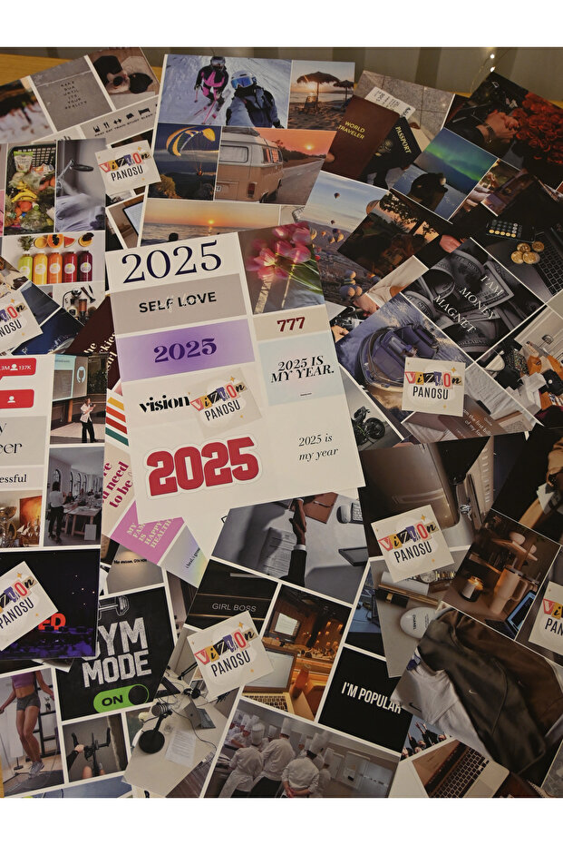 Vizyon Panosu Kit | Vision Board Kit (2026)