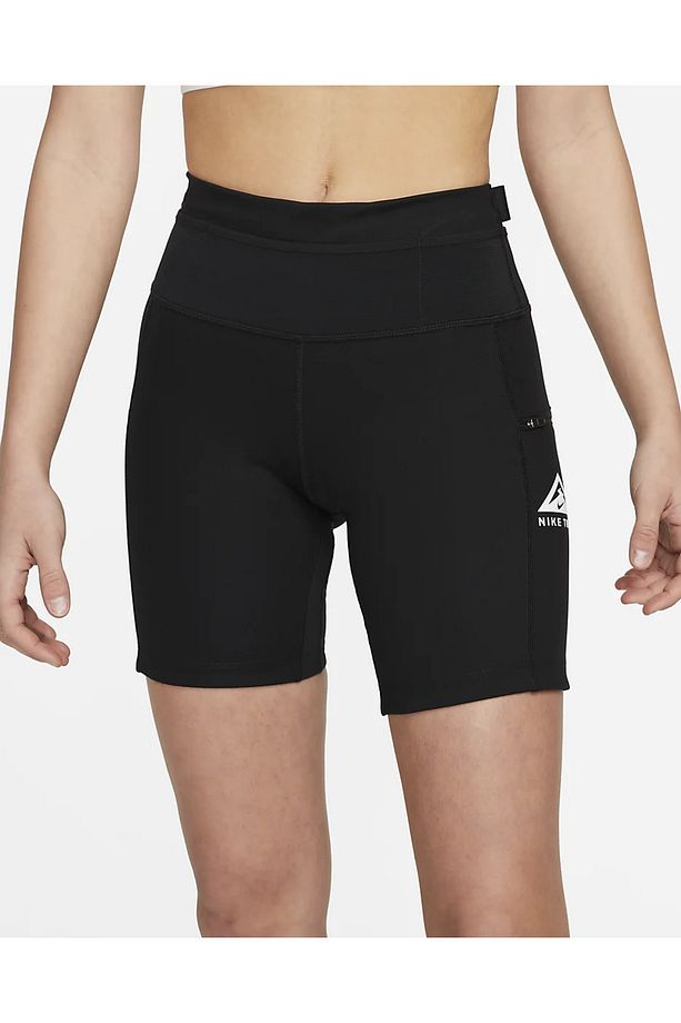 Dri-Fit Epic Luxe Trail Running Siyah Kadın Şort - 4