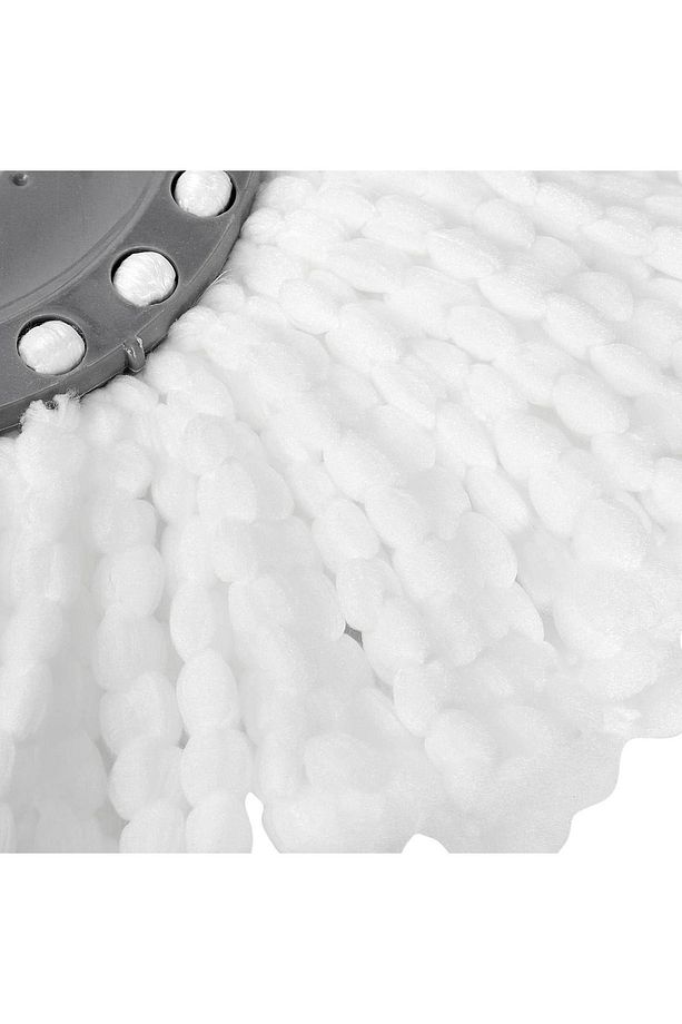Paspas Başlığı, 360° Dönebilen Yuvarlak Döner Mikrofiber Yedek Başlık, Evrensel Döner Paspas Başlığı - 2
