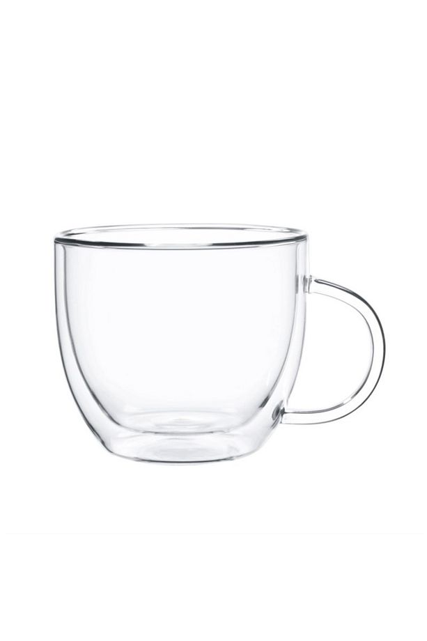 250 Ml Çift Çidarlı Isıya Dayanıklı Ev Ofis Fincan Cam Bardak - 2