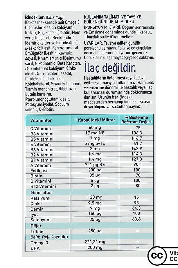 ELENATAL 3 30 Kapsül 8699546190362 - 3