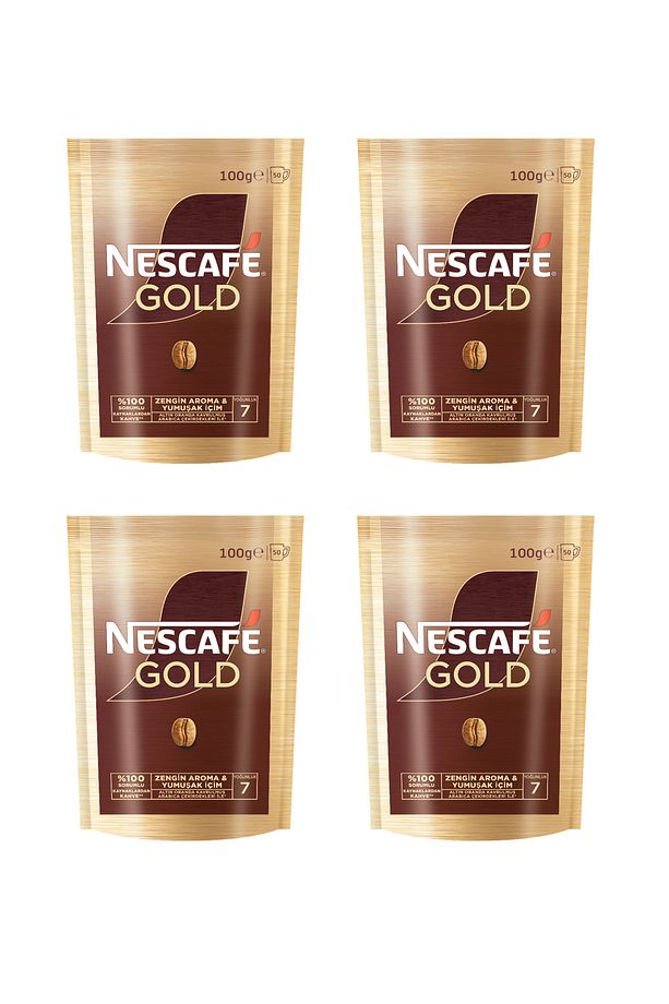 Gold Kahve Poşet 100 Gr X 4 Adet - 1