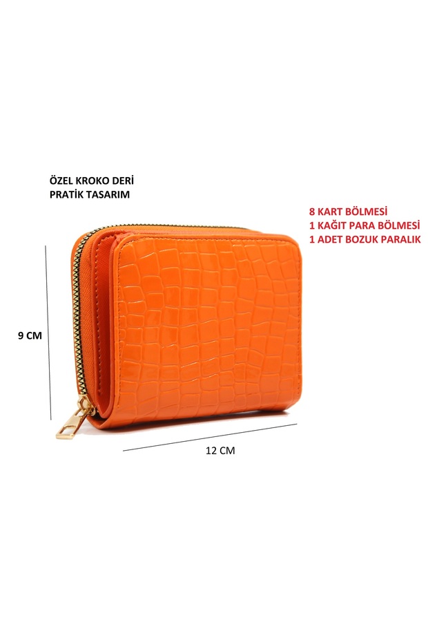 Women's Soft Leather Wallet with Multi-Compartment Card Holder and Coin Compartment