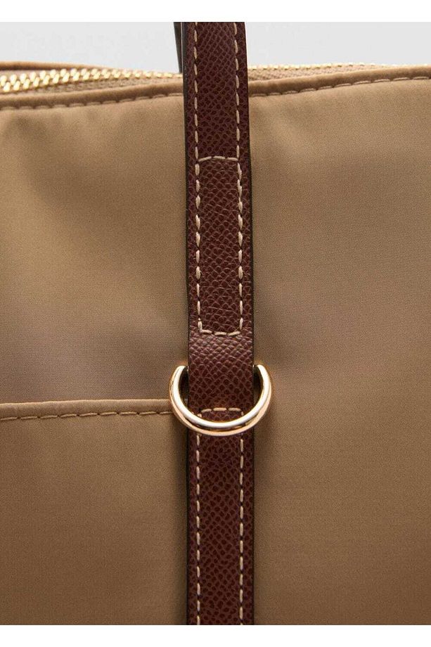 Çift saplı shopper çanta - 4