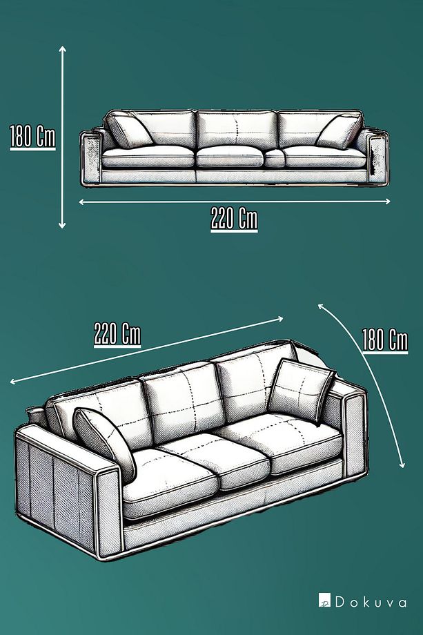 Arden Bej Koltuk Örtüsü 180 x 220 cm Kanepe Çekyat Divan Örtüsü Şalı Pamuklu Dokuma - 5