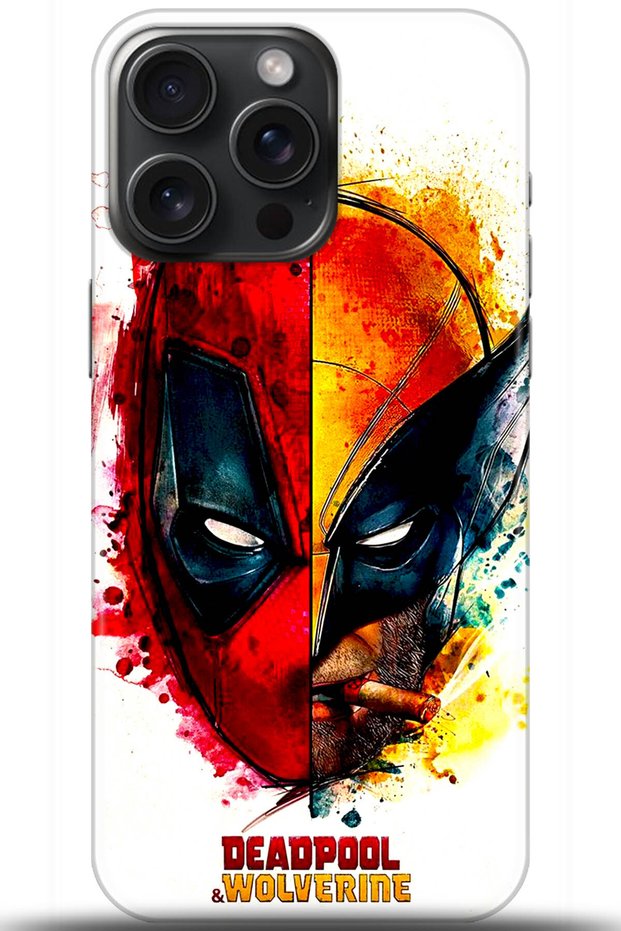 Apple iPhone 15 Pro Case Hd Printed Case - Custody Series 5443