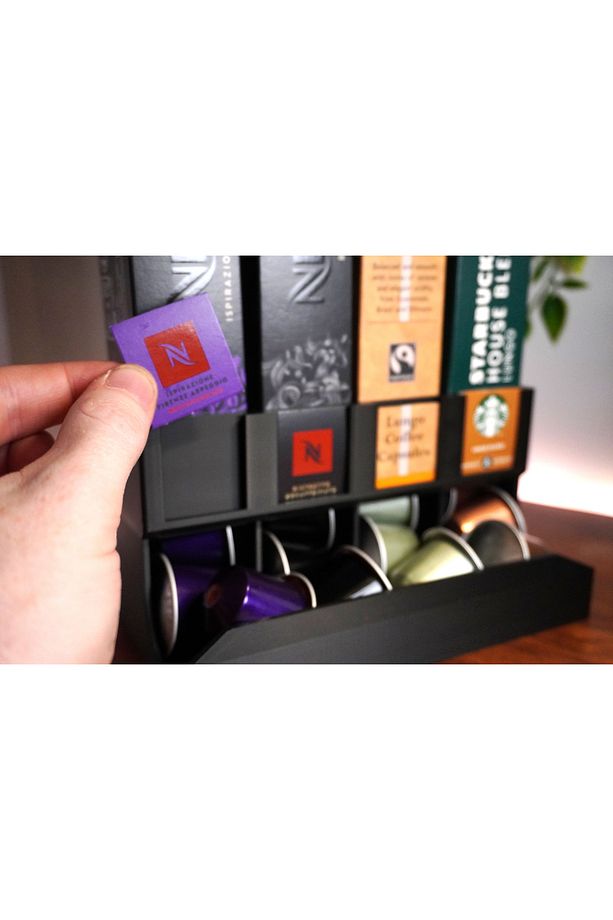 Nespresso Kapsül Kahve Standı 4'lü (MAVİ TABLA DAHİL) - 6