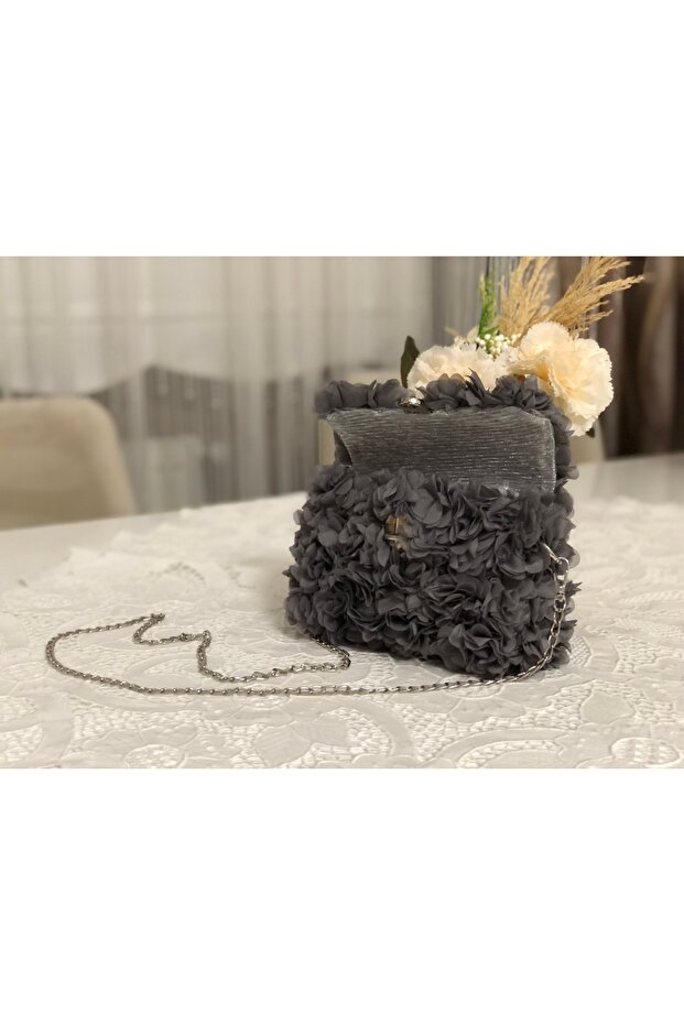 Kokoş Çiçek Çanta - 4