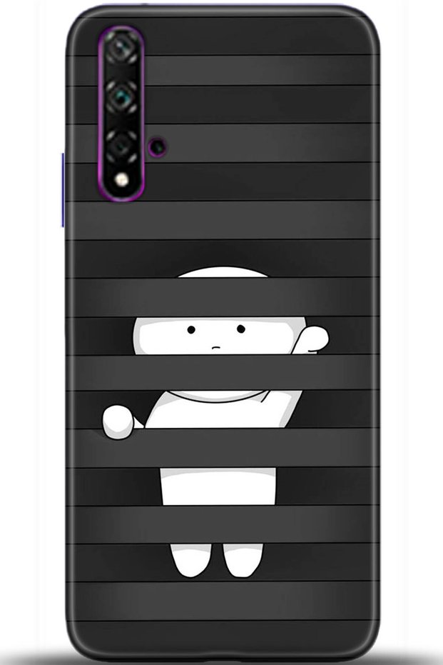 Huawei Nova 5t Case Hd Printed Case - Custody Series 5478