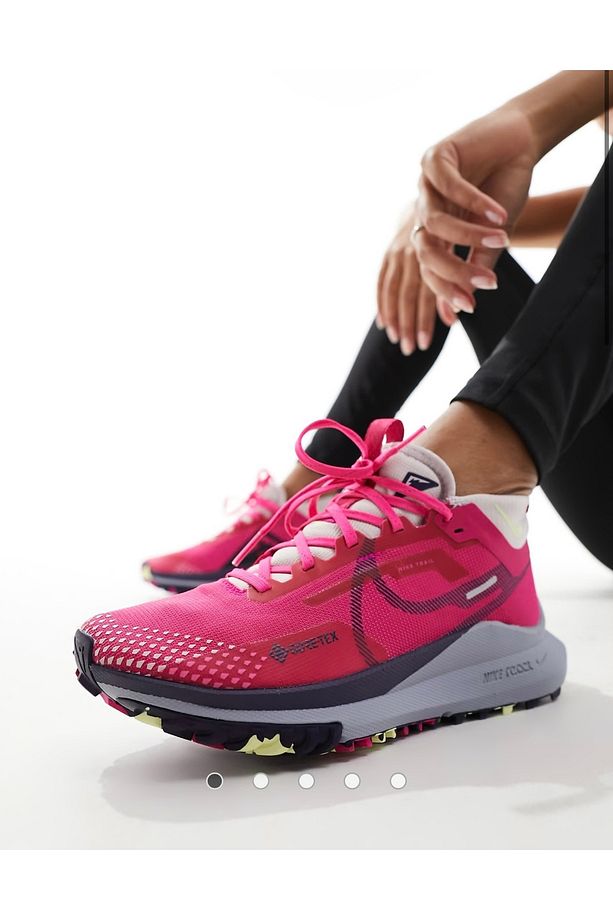 React Pegasus Trail 4 Gore-Tex Running Pembe Kadın Spor Ayakkabı - 2
