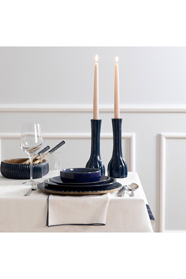 Cruise Bej 2'li Şamdan Mumu Bej - 2