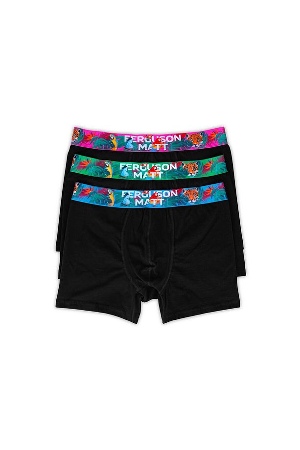 Erkek Boxer 3 Adet - Tropical Animal Series - 3