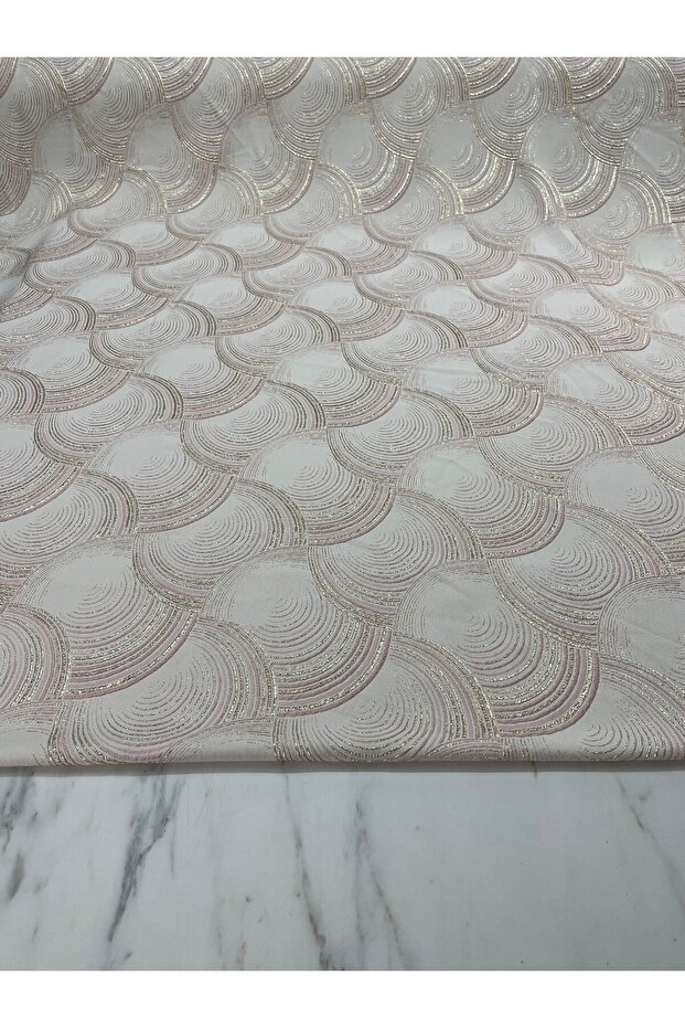 Bretonya Desen Elbiselik Brokar Kumaş Ürünümüz Adet Olarak Satılır 1 Adet 1 Metre - 3