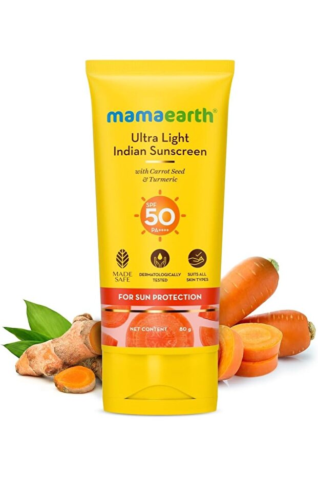 Ultra Light Indian Sunscreen Spf50 Pa+++, 80g