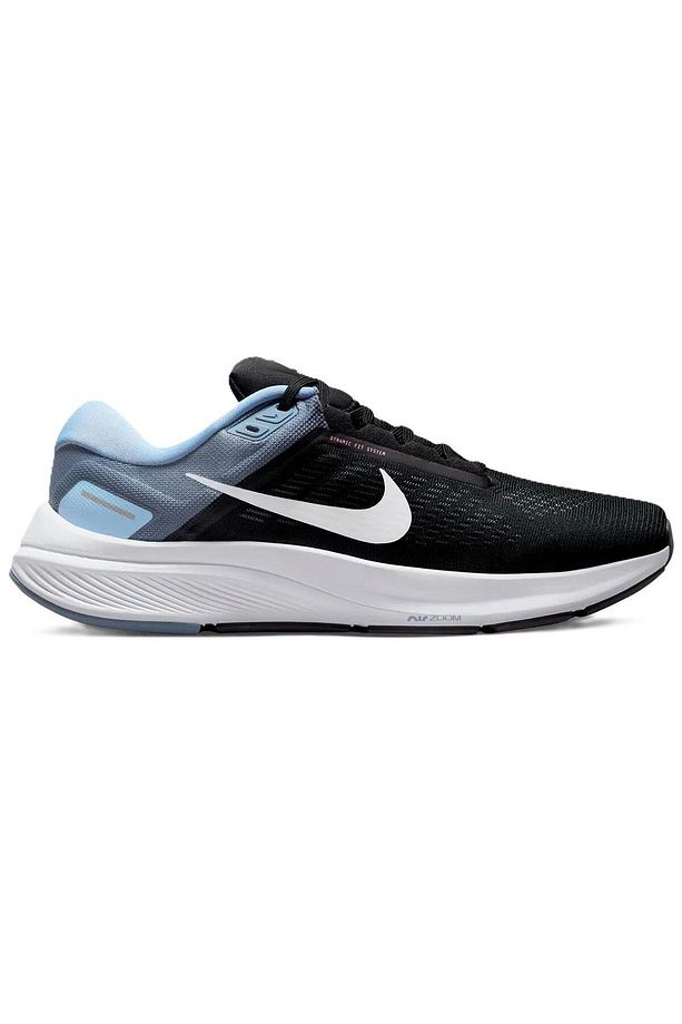 Air Zoom Structure 24 Running Shoes Yürüyüş Koşu Ayakkabısı Siyah Mavi - 1