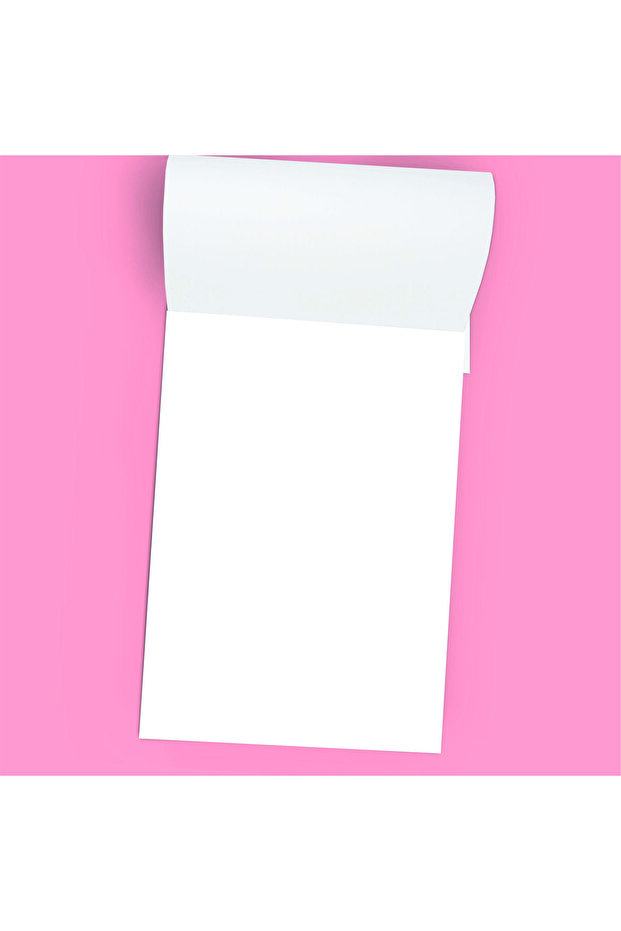 مقاس A6 - مجموعة مكونة من 3 قطع من دفاتر الملاحظات وحامل الملاحظات مع غراء غير مطبوع - 5